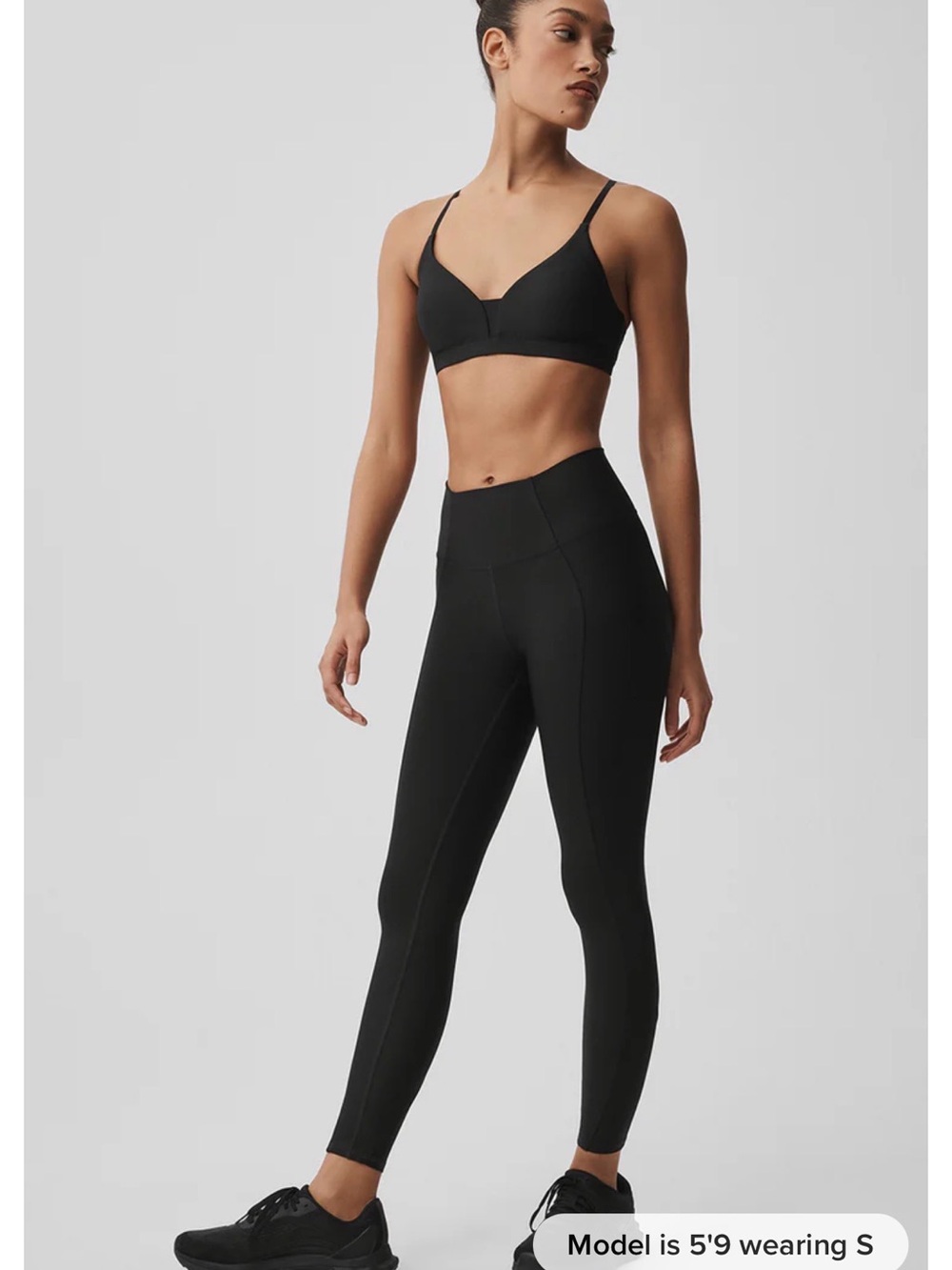 ALO Yoga Black High-Rise Performance Leggings